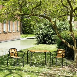 Vig Gartentisch Holz 80x90cm