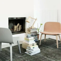 Visu Lounge Chair mit Holzgestell