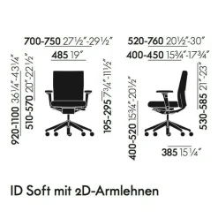 Vitra ID Soft Citterio Bürostuhl