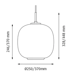 VL45 Radiohus Pendelleuchte