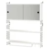Wandregal Badezimmer 75x50x20cm