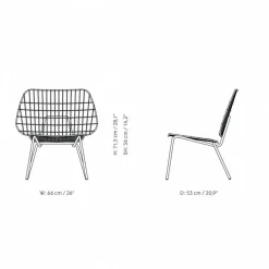 WM String Lounge Stuhl