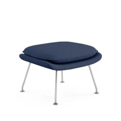 Womb Relax Ottoman / Hocker Gestell verchromt