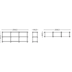 Woody Low Regal Glas