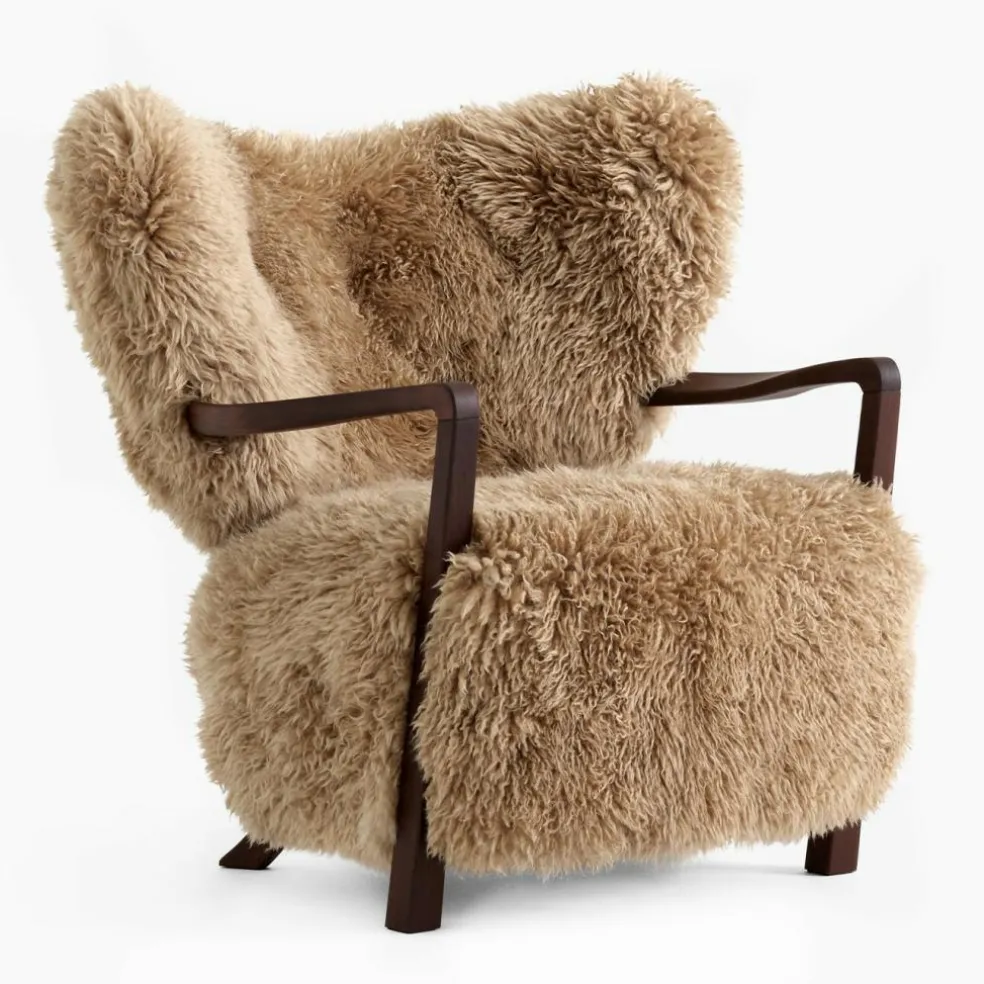 Wulff ATD2 Lounge Chair Gestell Walnuss