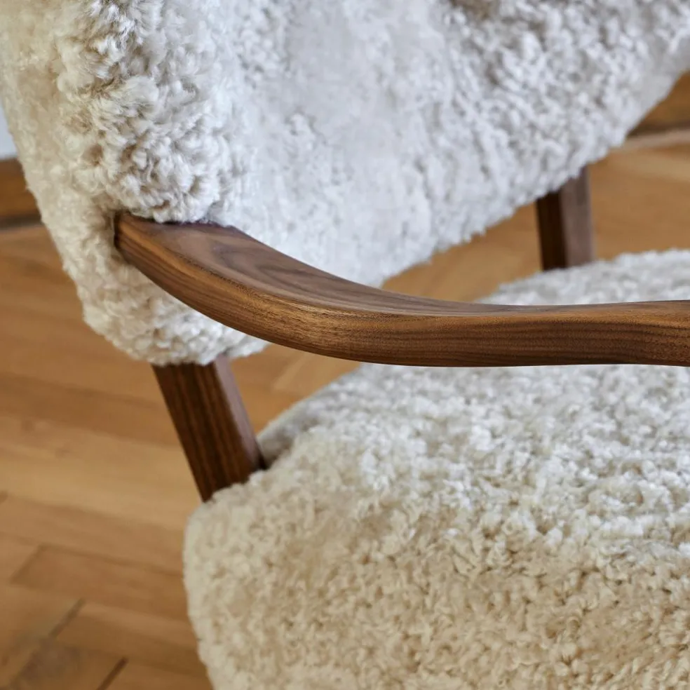 Wulff ATD2 Lounge Chair Gestell Walnuss