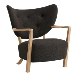Wulff ATD2 Lounge Sessel Gestell Eiche