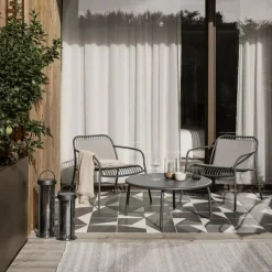 Yua Outdoor Loungetisch Ø 80cm