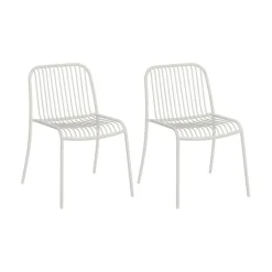 Yua Wire Outdoor Stuhl 2er Set