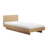Zians XSmall Einzelbett 90x200cm mit Kopfteil und durchgehendem Bein